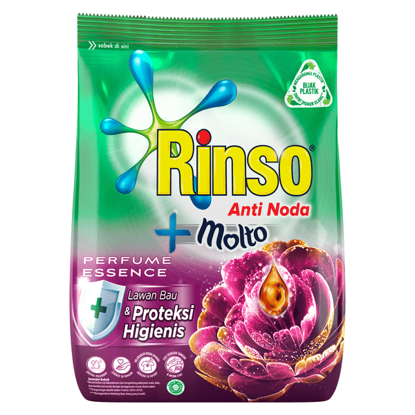 Rinso Molto Deterjen Bubuk Perfume Essence packshot