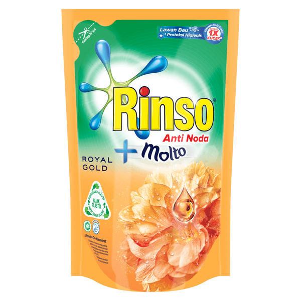 Rinso Molto Deterjen Cair Royal Gold packshot