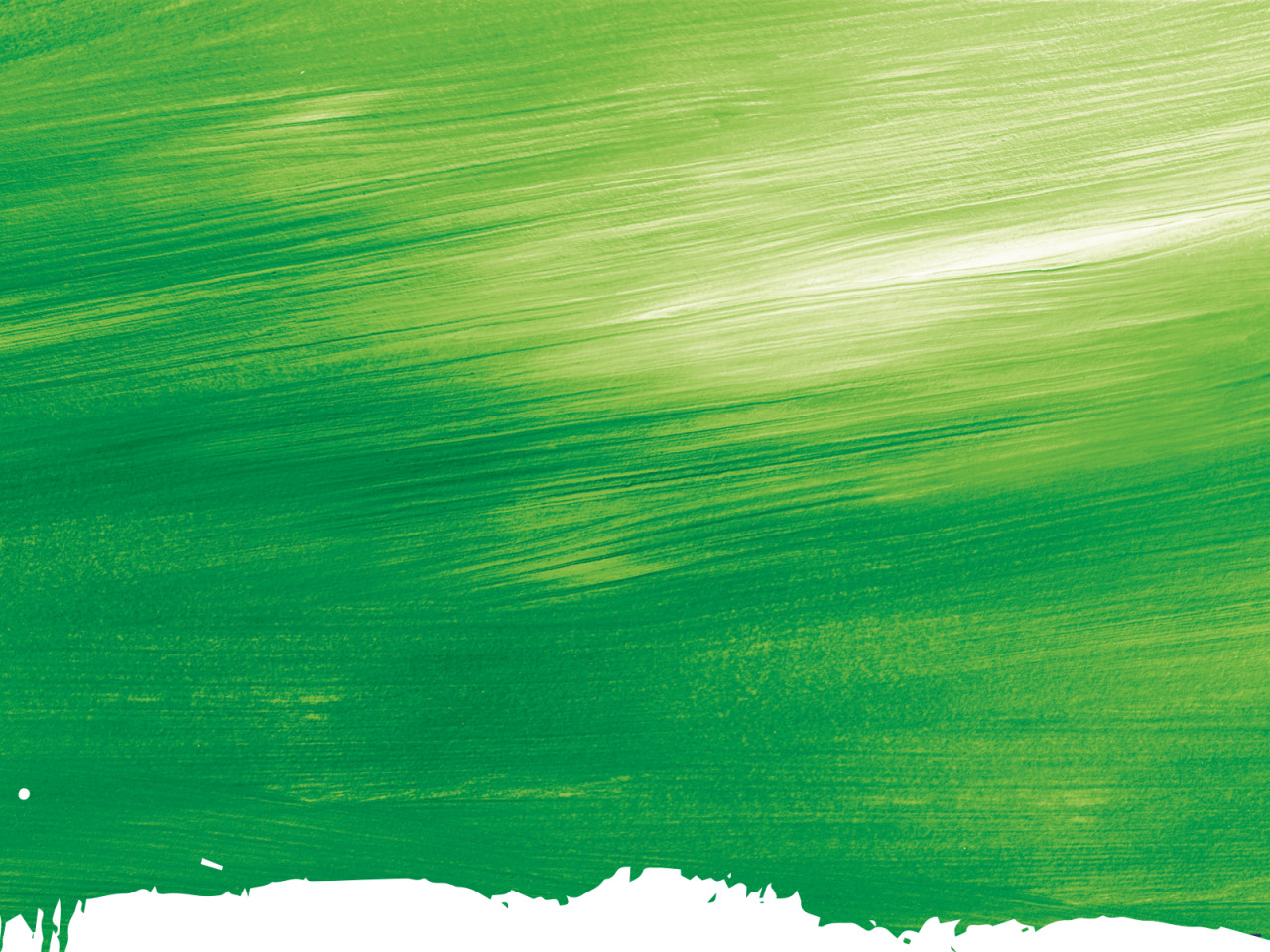 Green paint strokes