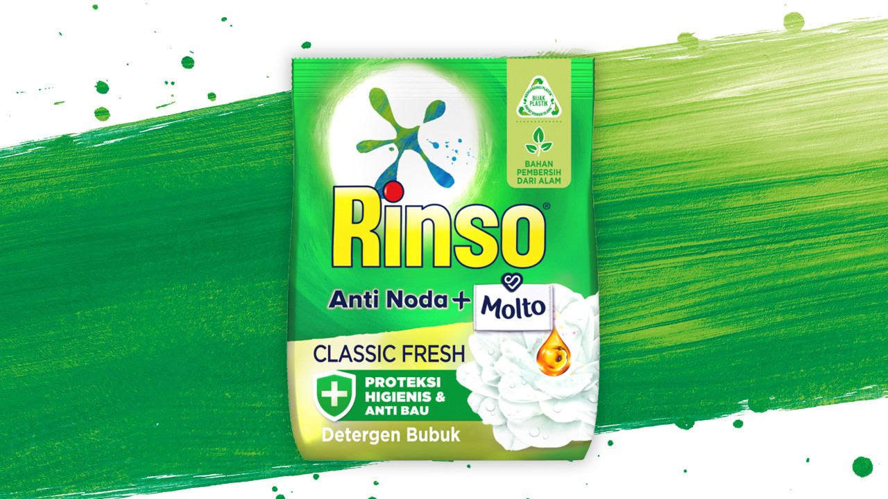 Rinso Anti Noda Classic Fresh Detergen Bubuk