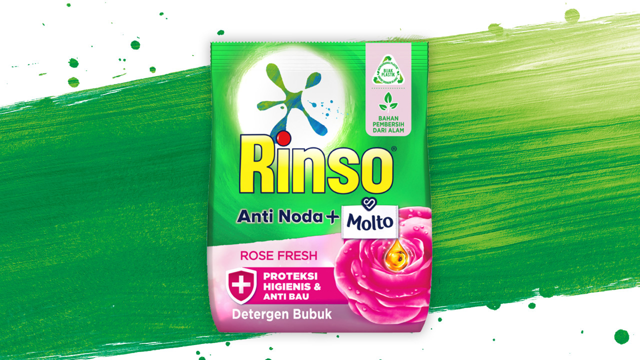 Rinso Molto Rose Fresh Detergen Bubuk