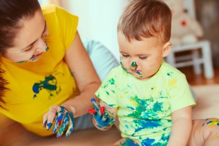 8 Langkah Membuat Finger Painting dan Bermain Seru dengan Anak